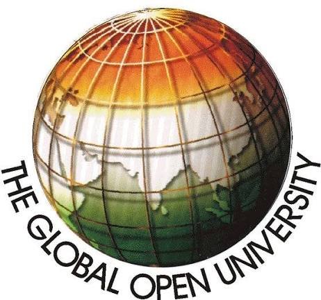 The Global Open University, Nagaland Logo