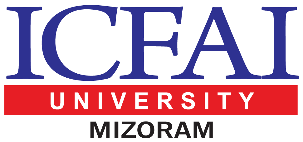 The Institute of Chartered Financial Analysts of India University, Mizoram Logo