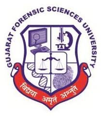 Gujarat Forensic Sciences University Logo