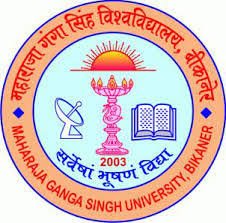 Maharaja Ganga Singh University Logo