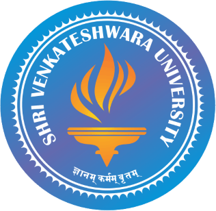 Shri Venkateshwara University, Gajraula, Uttar Pradesh. Logo