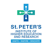 St. Peters Institute of Higher Education and Research Logo