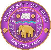 University Of Delhi, New Delhi. Logo
