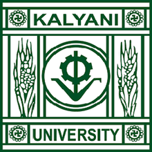 University of Kalyani, West Bengal. Logo